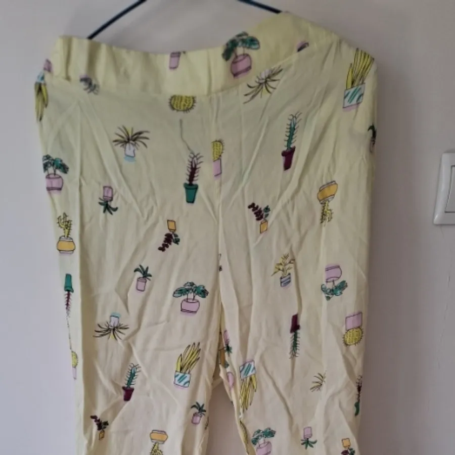 شلوار راحتی نخی