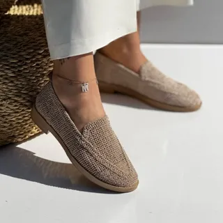 کفش قیطون دوزی شیک