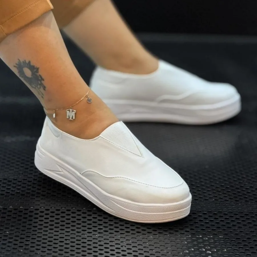 کفش شیک زنانه راحت سفید