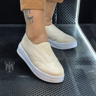 کفش شیک زنانه راحت کرم