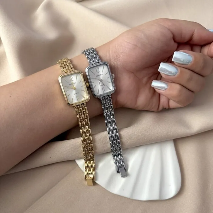 ساعت شیک مستطیل وارداتی