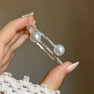 دستبند تنیسی مرواریدی