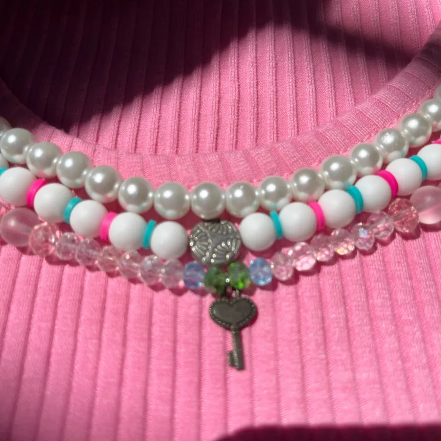 گردنبند رنگی رنگی