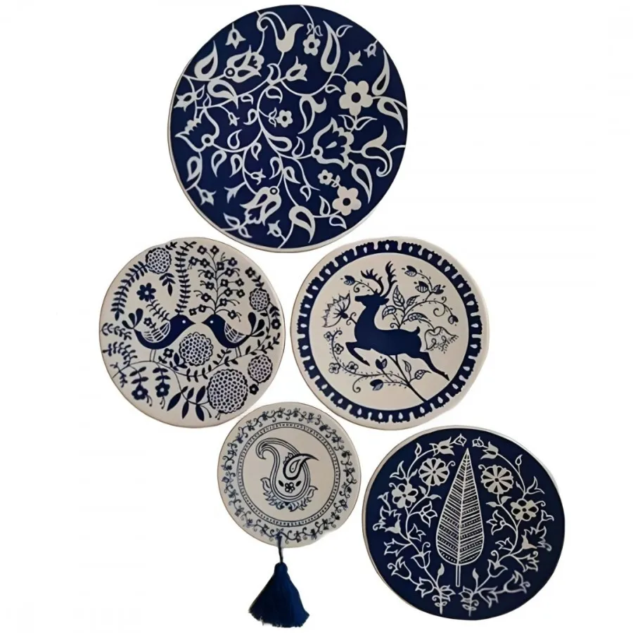 دیوارکوب ست دکوری آبی