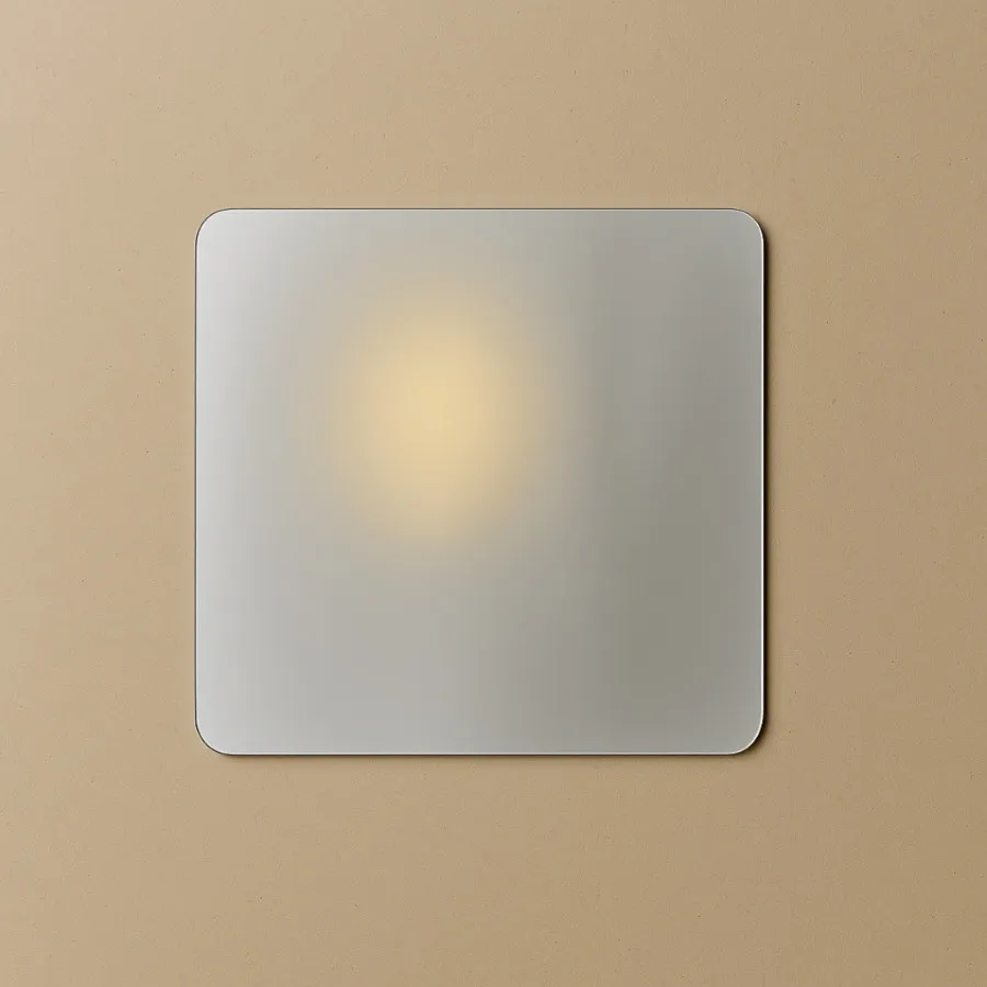 آینه نشکن چسبی مربع