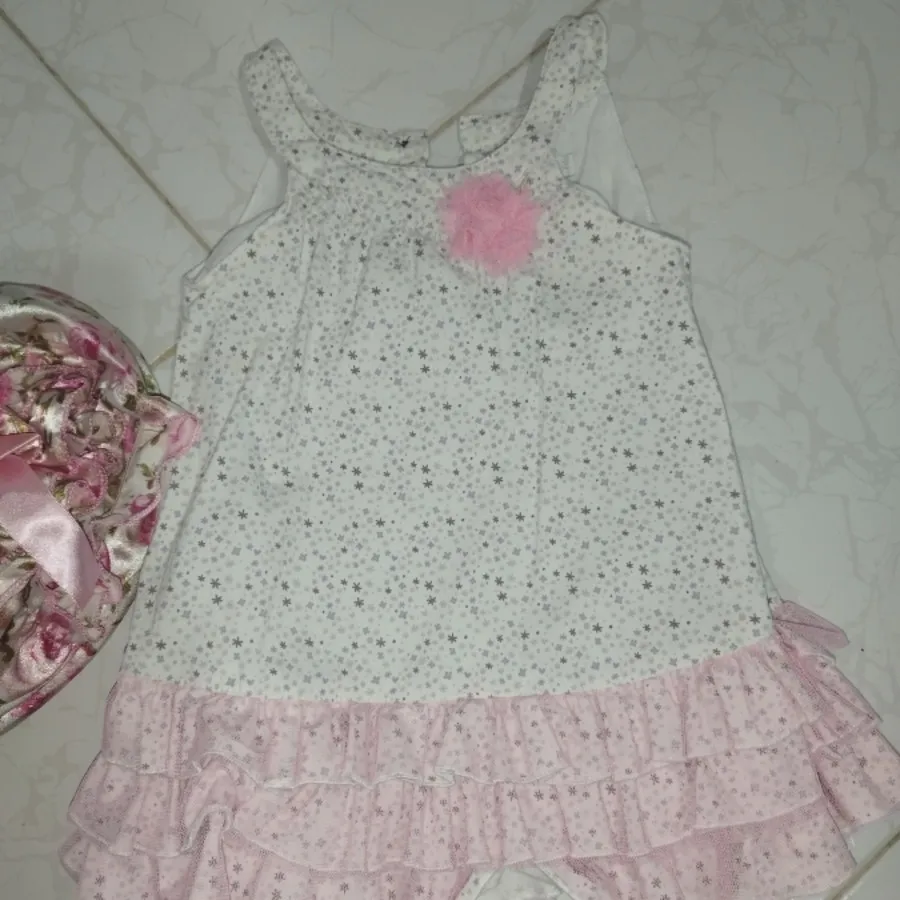 پیراهن دخترانه سایز 74