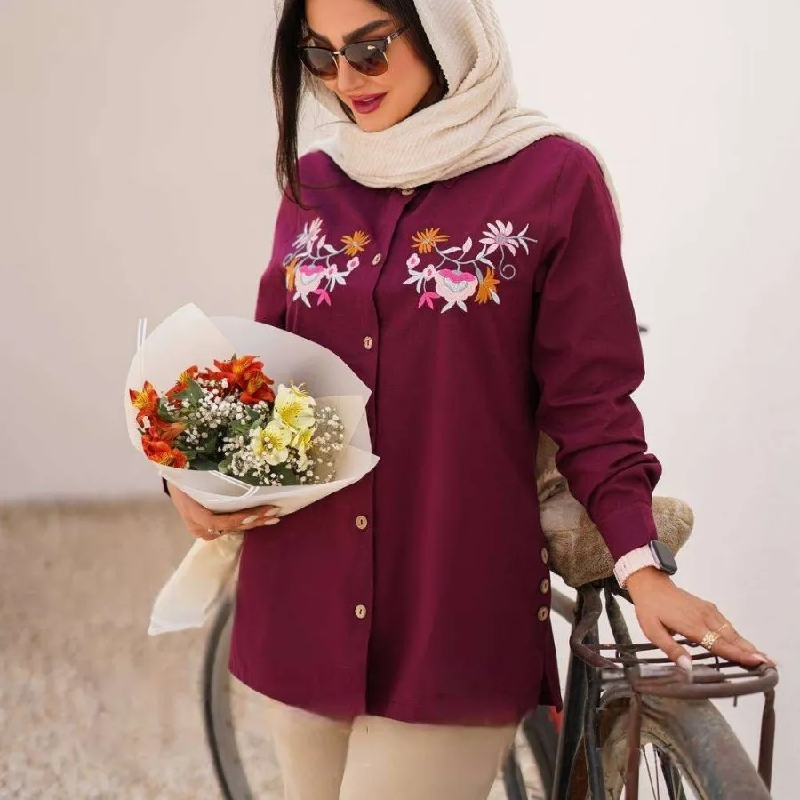 شومیز مانتویی