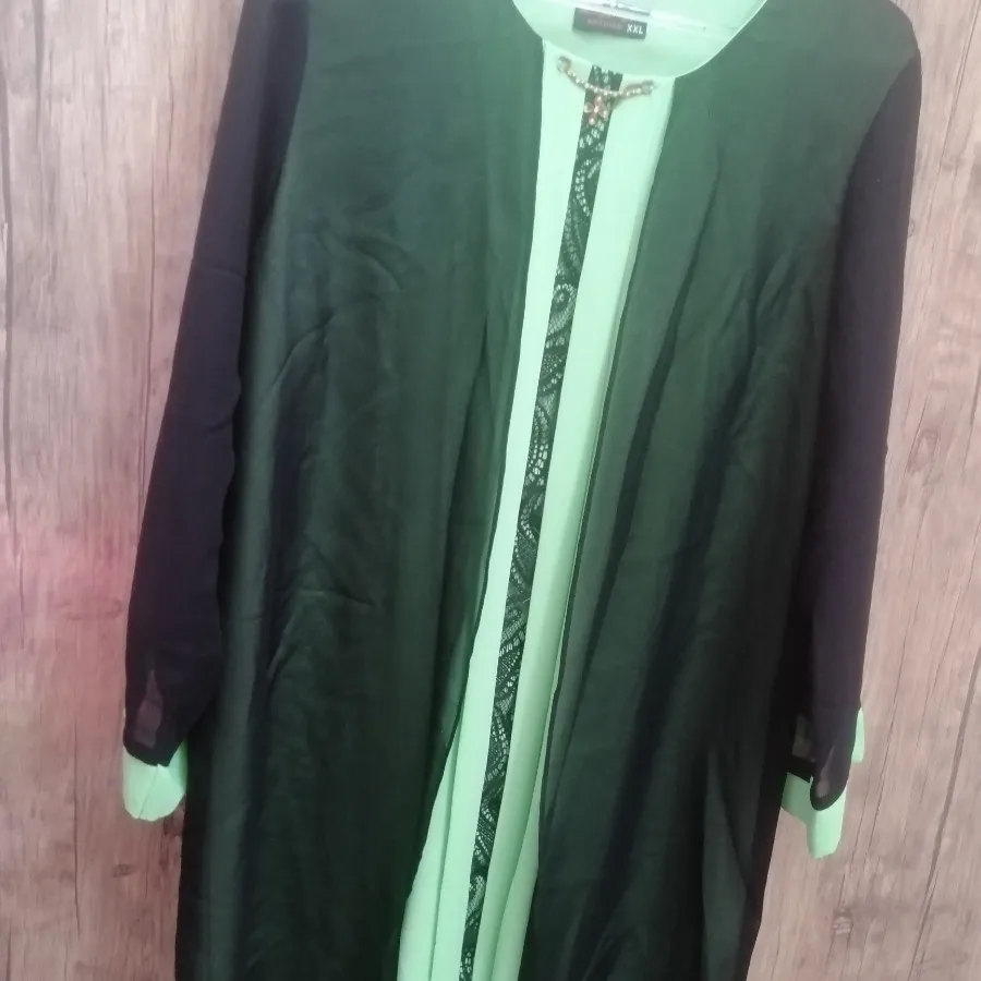 تونیک بلند سبز دو تکه