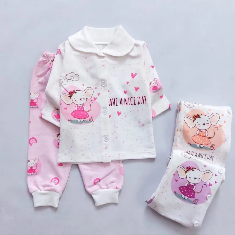 بلوز شلوار جلودکمه در سه