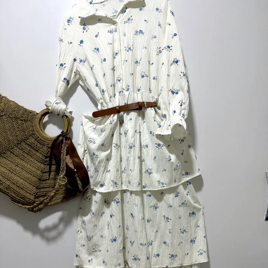 مانتو پیراهنی چین دار