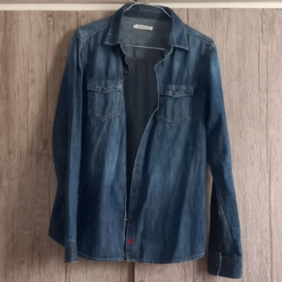 شومیز جین تیره