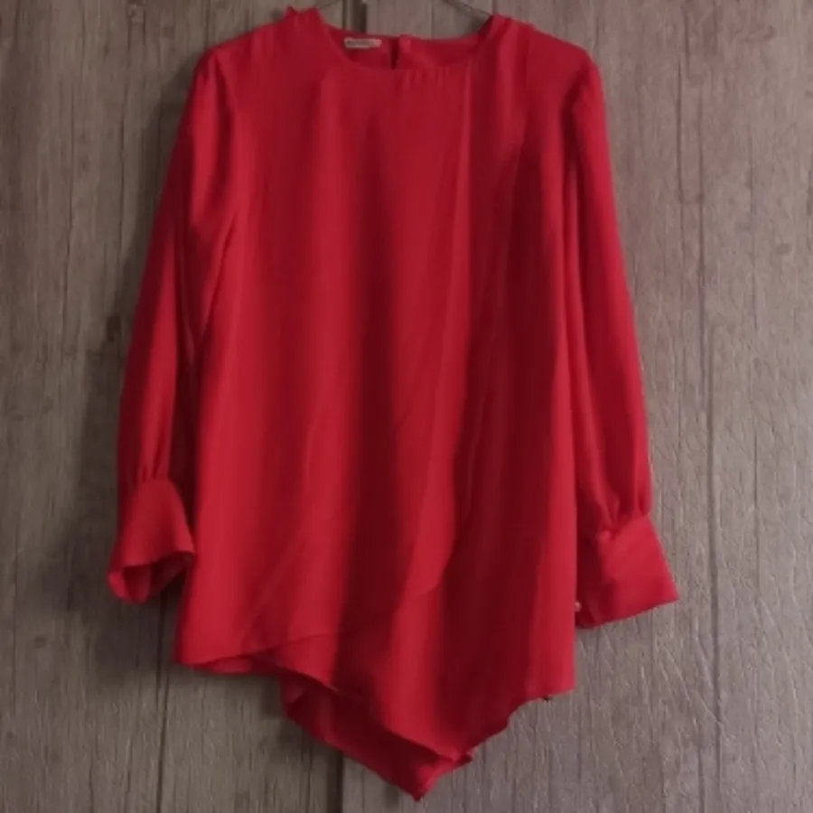 شومیز مجلسی قرمز