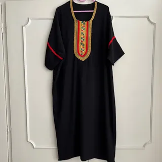 ‌پیراهن نخی ساحلی