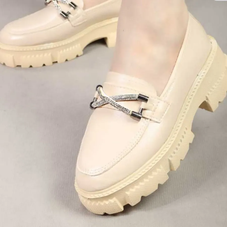 کفش کالج مدل لوفر چرم