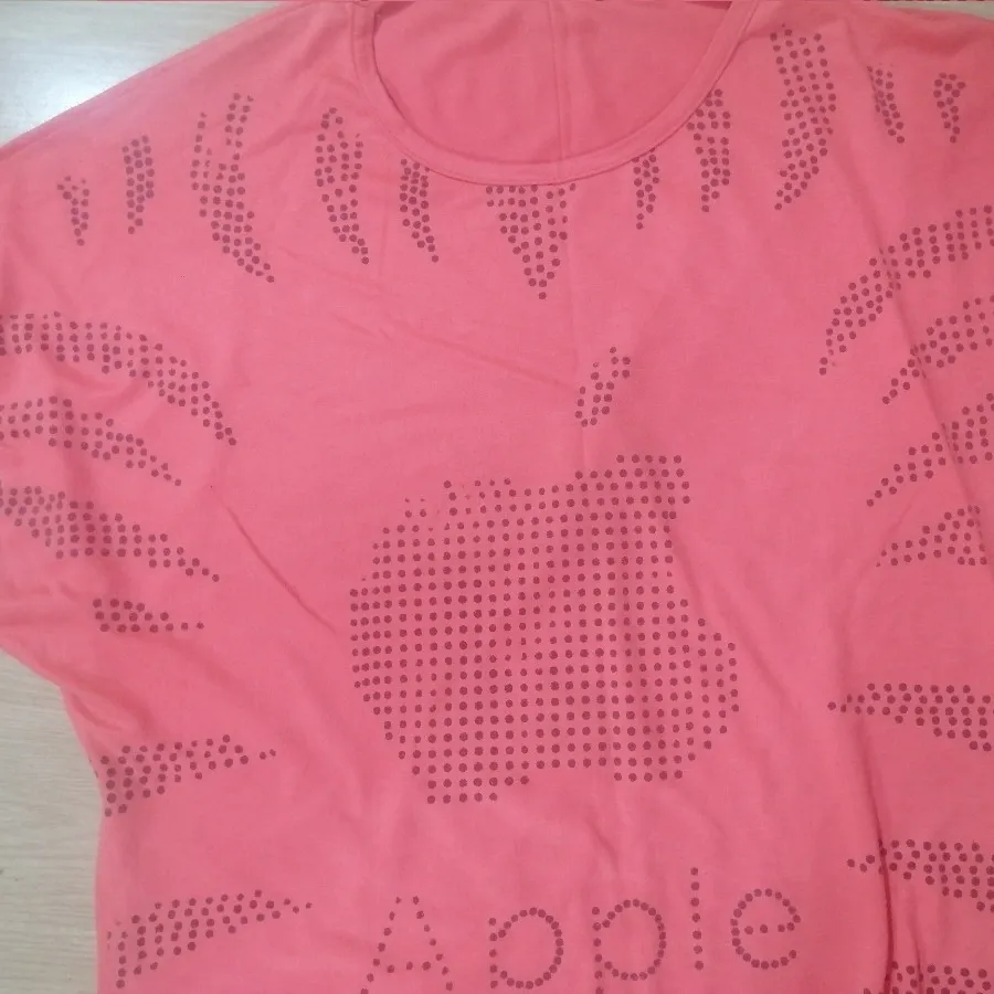 تیشرت لانگ صورتی