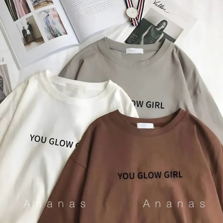 تیشرت glow girl