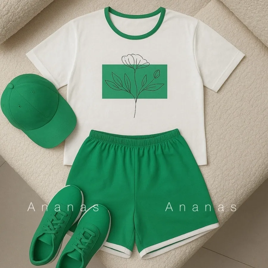 ست تیشرت شلوارک لیرا