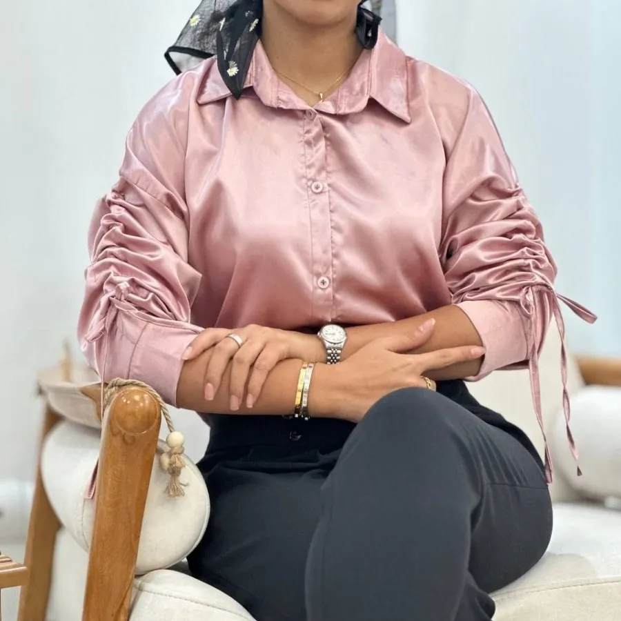 شومیز ساتن#حراج