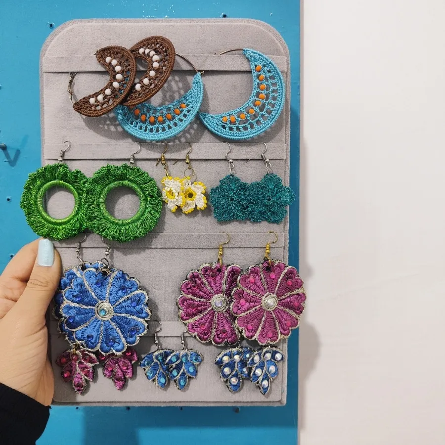 گوشواره سنتی دستساز