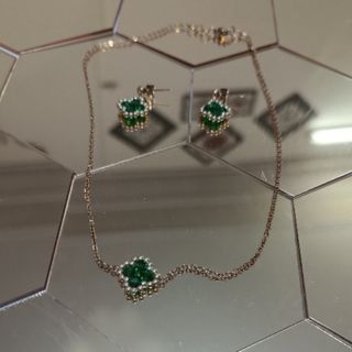 ست گردنبند و گوشواره