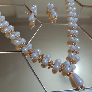 ست گردنبند و گوشواره