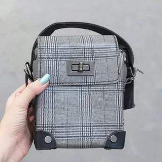 کیف دستی و دوشی چهارخونه