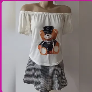 تاپ و دامن دخترانه