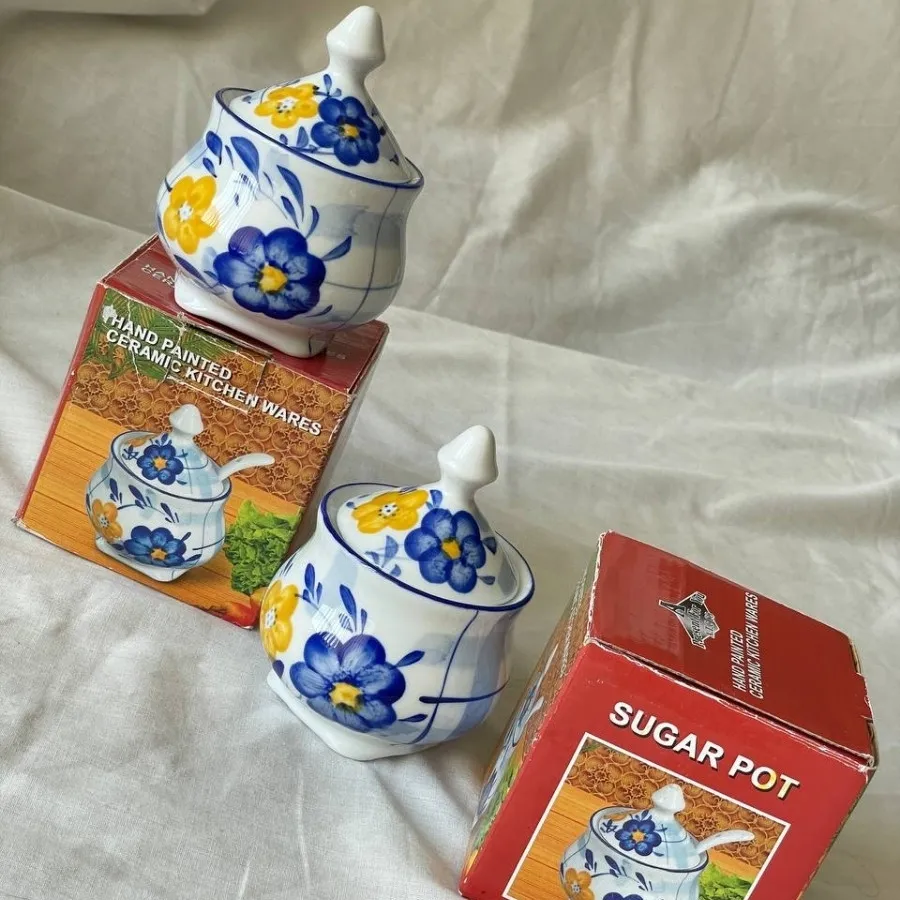 مرباخوری شکرریز گلپنبه ای