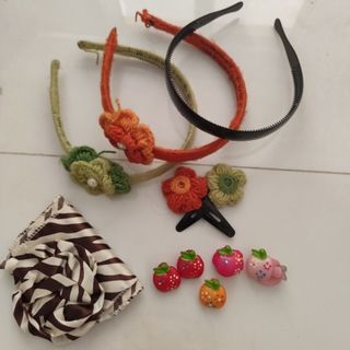 تعدادی اکسسوری مو