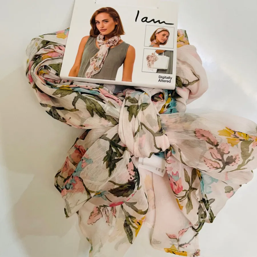 شال حریر برند i am