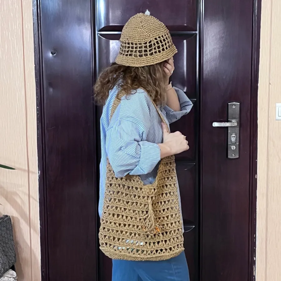 کیف و کلاه جنس رافیا