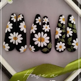 ست گیره موبابونه گلدوزی