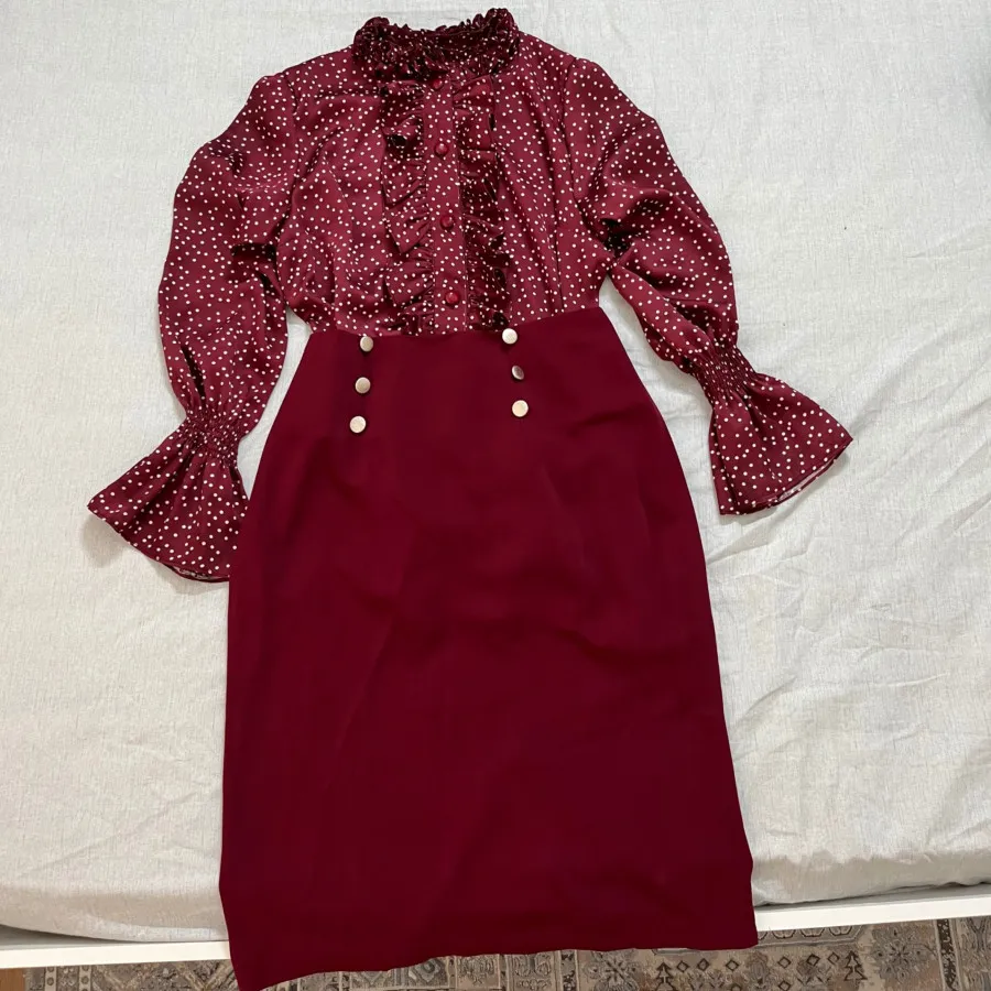 ست شومیز و دامن مجلسی