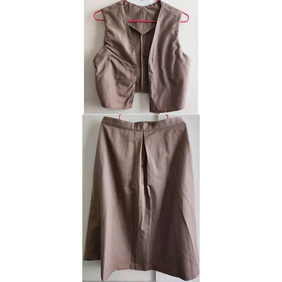 ست جلیقه دامن