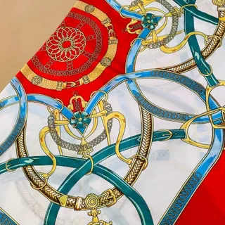 شال حریر ابریشم هرمس