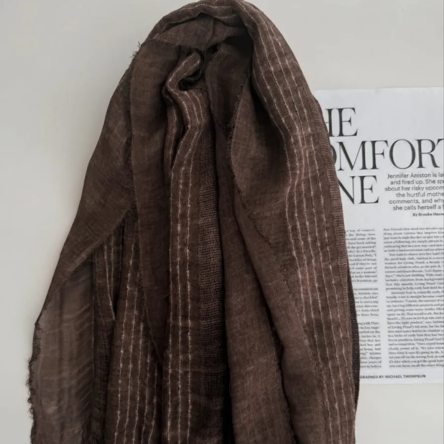 شال لینن تابستانه