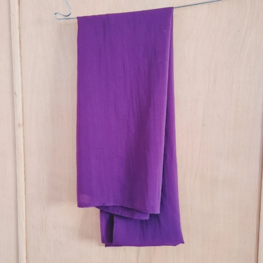 شال حریر بنفش