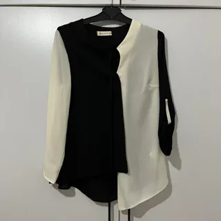 شومیز سیاه سفید