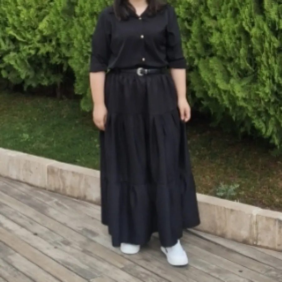 دامن بلند مشکی