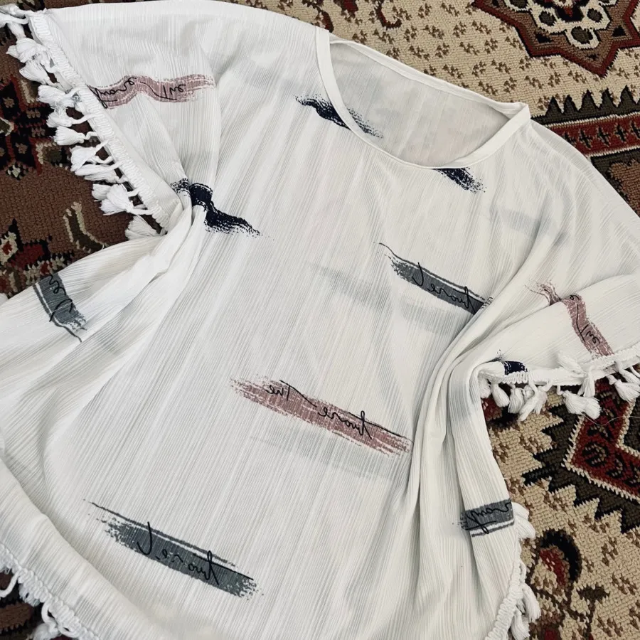 شومیز کیمونو ساحلی