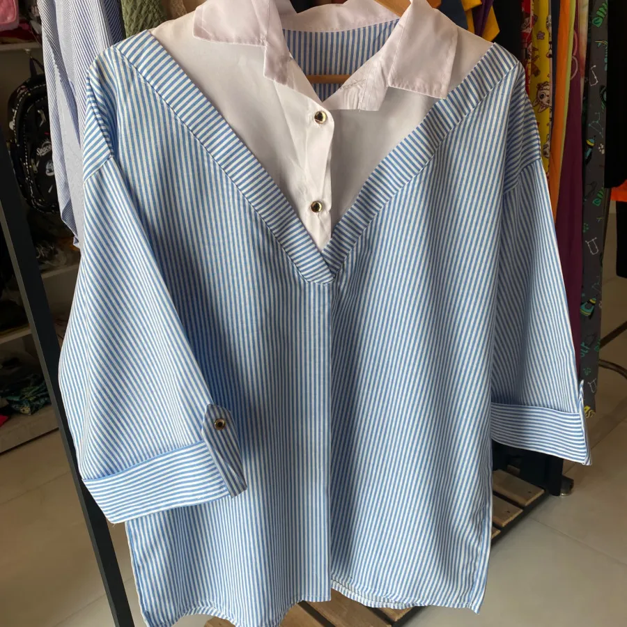 شومیز زنانه راه راه