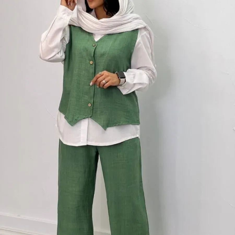 ست سه تکه کژوال خنک شیک