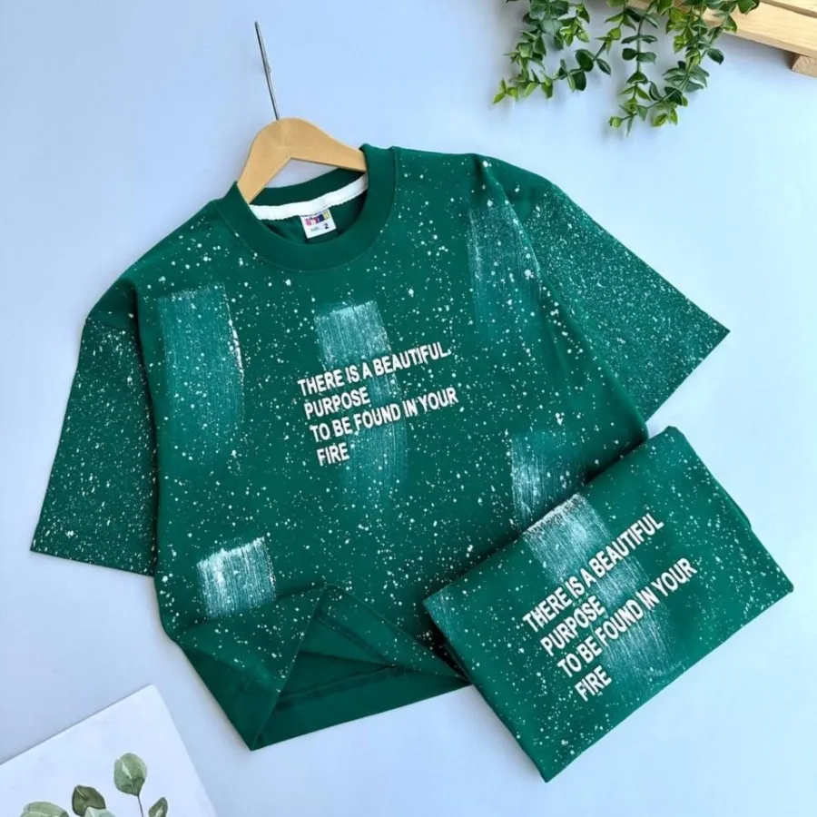 تیشرت باکسی بچگانه