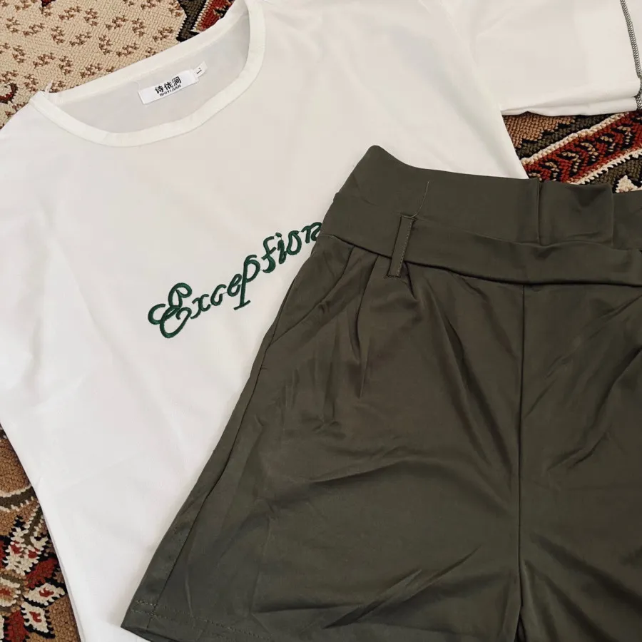 ست بلوز شلوارک ترک