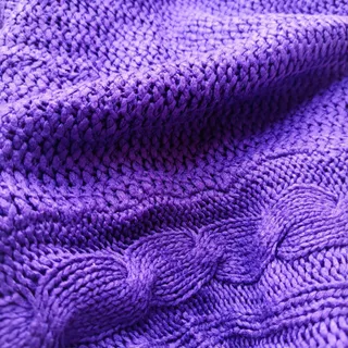 پیراهن بافت بنفش