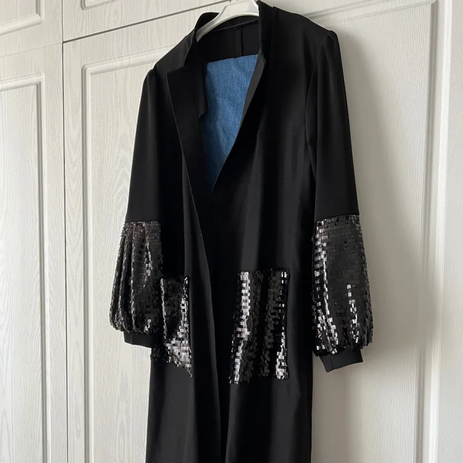 مانتو مشکی مزونی