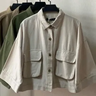 کراپ کت مشکی