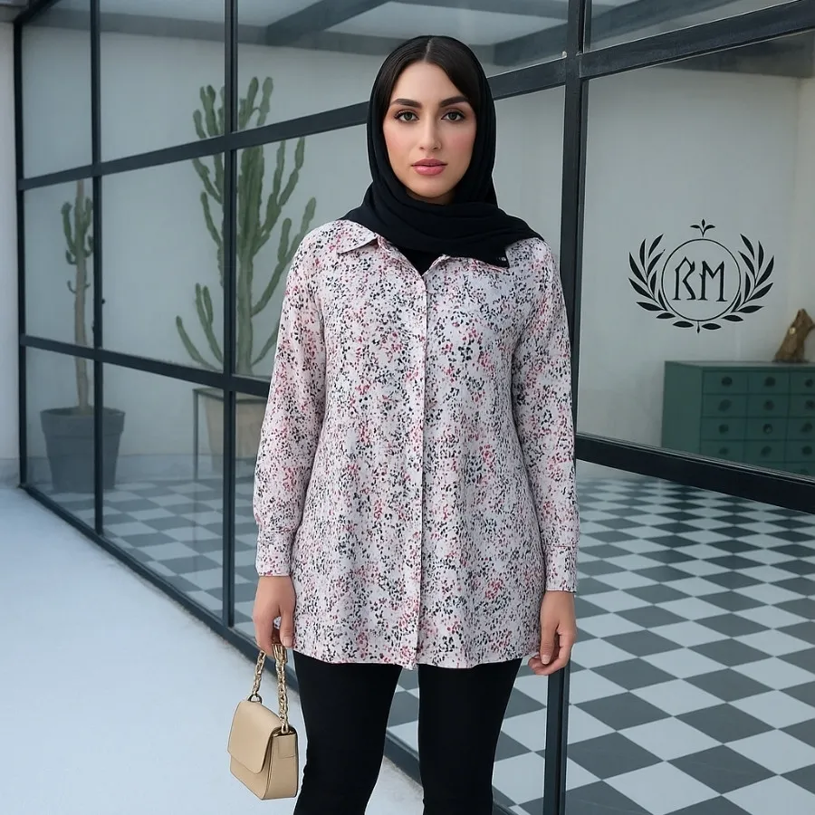 تونیک مانتویی خوشه