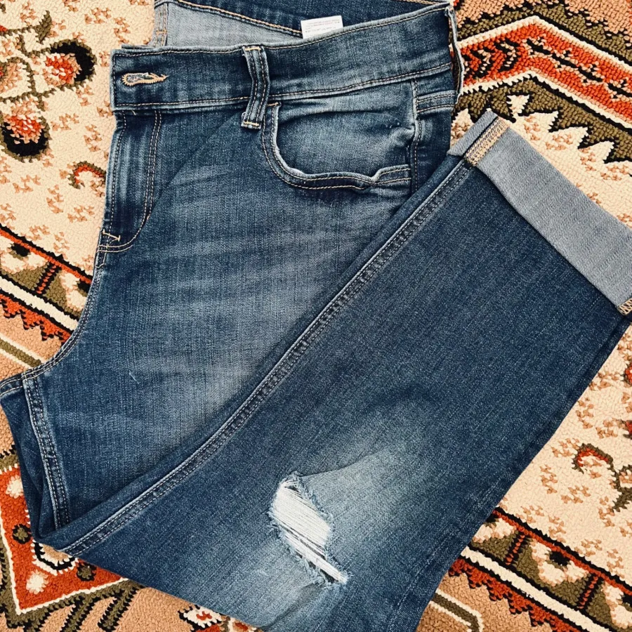 شلوار جین ترک قد 90