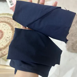 دو عدد مغنعه سرمه ای نو